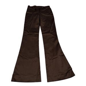 Hugo Boss Brown Flare Pants